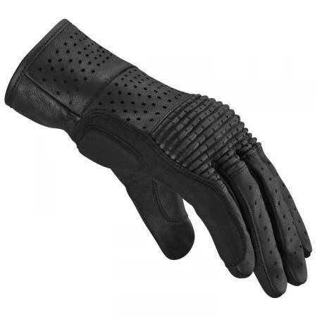The Gentleman’s Touch – “Noir Puncture” Perforated Leather Gloves