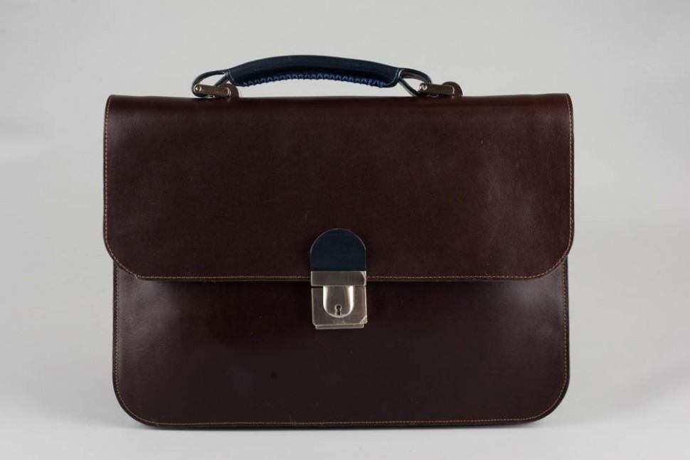 The Windsor Elite – Classic Leather Briefcase for Men